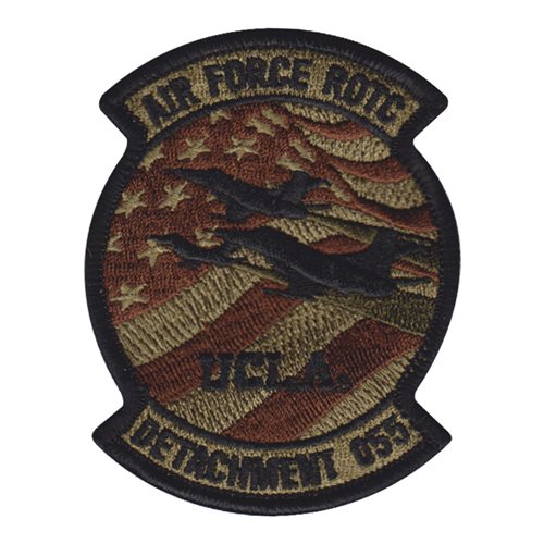 AFROTC Det 055 UCLA Air Force ROTC ROTC and College Patches Custom Patches