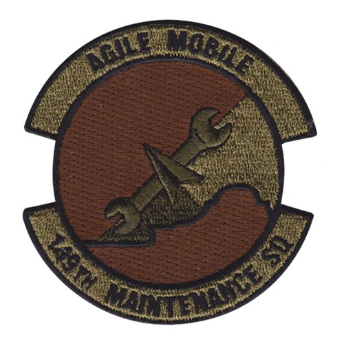 149 MXS ANG Texas Air National Guard U.S. Air Force Custom Patches