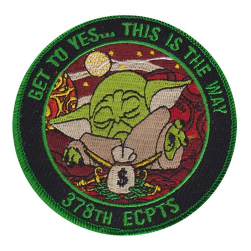 378 ECPTS 378 AEW International Custom Patches