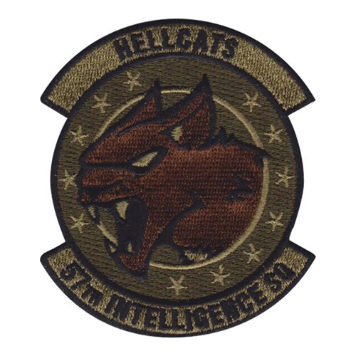 57 IS Lackland AFB U.S. Air Force Custom Patches