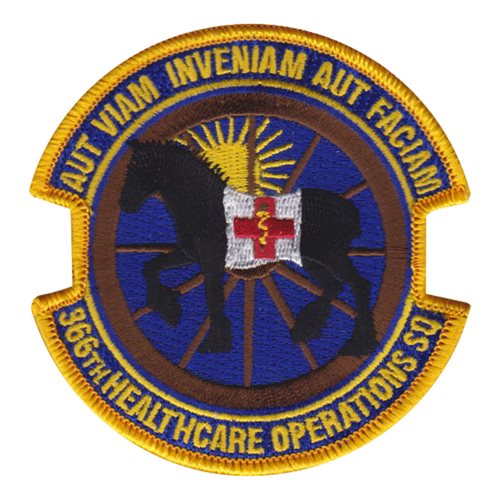 366 HCOS Mt Home AFB, ID U.S. Air Force Custom Patches