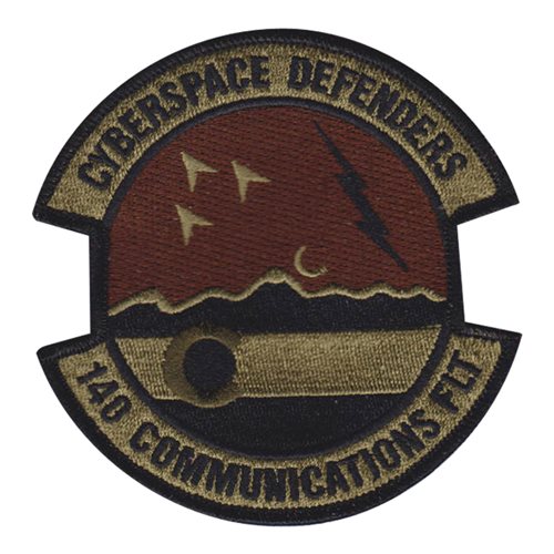 140 CF ANG Colorado Air National Guard U.S. Air Force Custom Patches