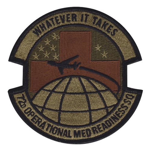 72 OMRS Tinker AFB, OK U.S. Air Force Custom Patches