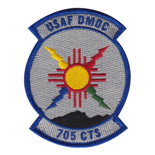 705 CTS Kirtland AFB U.S. Air Force Custom Patches