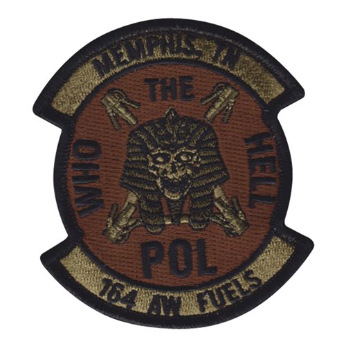 164 AW ANG Tennessee Air National Guard U.S. Air Force Custom Patches