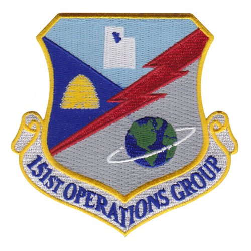 151 OG ANG Utah Air National Guard U.S. Air Force Custom Patches