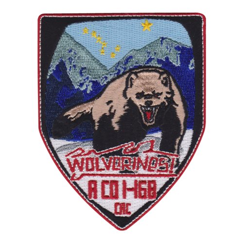 1-168 CAC Ft Leavenworth U.S. Army Custom Patches