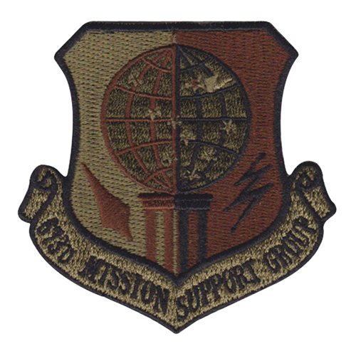 673 MSG JBER U.S. Air Force Custom Patches