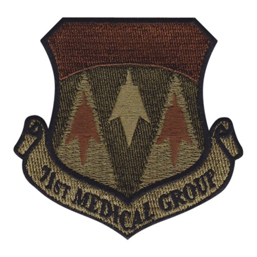 71 MDG Vance AFB U.S. Air Force Custom Patches