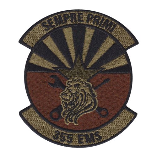 355 EMS Davis-Monthan AFB U.S. Air Force Custom Patches