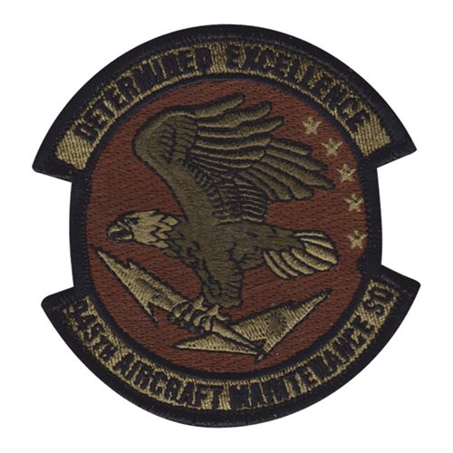 945 AMXS Travis AFB U.S. Air Force Custom Patches