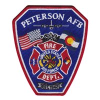 Peterson AFB Fire Department Custom Patches