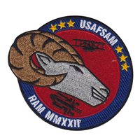 USAFSAM RAM Custom Patches