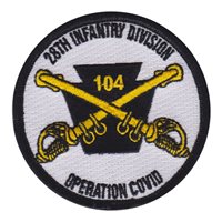 A Troop 1-104 Cav Custom Patches