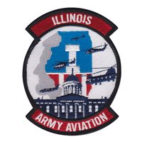 Illinois Army Aviation Custom Patches 