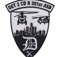B Co 351 ASB Patch