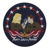 Party Like A Patriot Patch