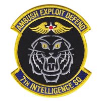 7th Intelligence Squadron Custom Patches