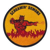 USAFA Screamin Demons Custom Patches
