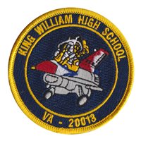 AFJROTC VA-20013 King William High School Custom Patches