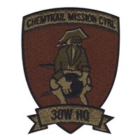 N856F 30W HQ Chemtrail Mission Ctrl Patches
