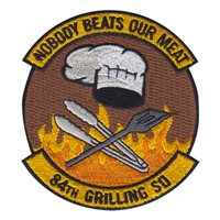 84 Grilling Squadron Patches