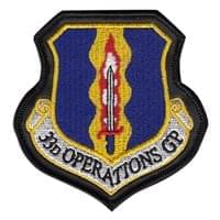 33d Operations Group (33 OG) Custom Patches