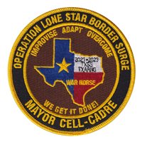 Texas State Guard Custom Patches