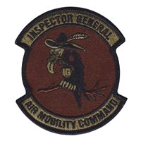 AMC Inspector General Custom Patches