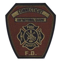 Connecticut ANG Fire Department Patches