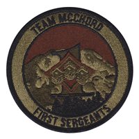 Team McChord First Sergeants Council Patches