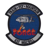 Aviation Support Facility Custom Patches