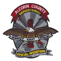 Alcorn County EMA Special Operations Patches