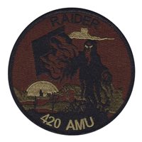 420 AMU Custom Patches