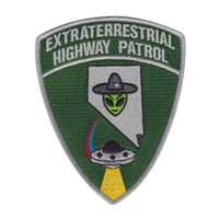 Extraterrestrial Highway Patrol Custom Patches