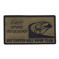 USS Carter Hall LSD-50 Custom Patches
