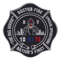 Boston Fire Department Custom Patches
