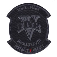 Denver Police Dept Custom Patches