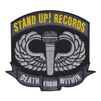 Stand Up! Records Death from Within Custom Patches