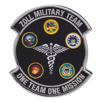 ZOLL Medical Military team Custom Patches
