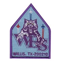 AFJROTC Willis High School Patches