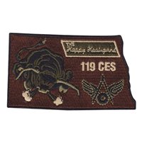 119 CES Custom Patches
