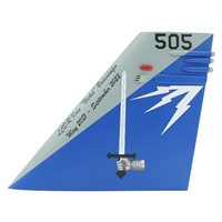 EA-18G Growler Aircraft Tail Flash