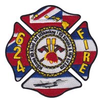 624 Fire Custom Patches