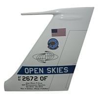 OC-135 Open Skies Tail Flash