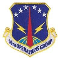 90th Operations Group (90 OG) Custom Patches
