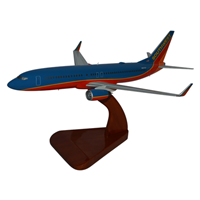 Southwest Airlines Wooden Airplane Model
