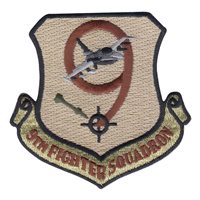 9th Fighter Squadron (9 FS) Custom Patches