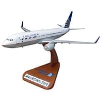Continental Airlines Wooden Model