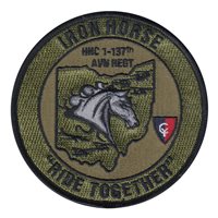 1-137 AVN REGT Patches